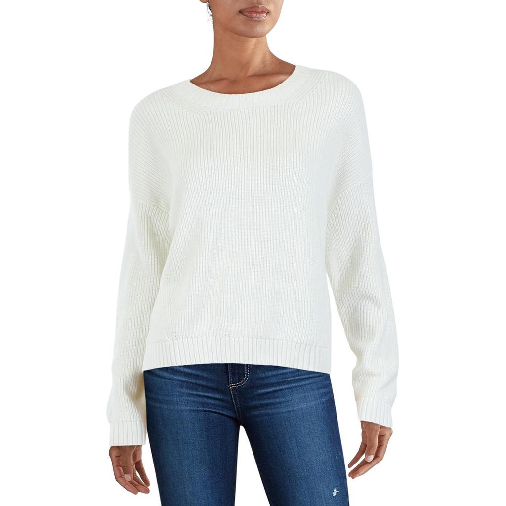 Tommy Hilfiger Womens Crew Neck Shirt Pullover Sweater商品第1张图片规格展示