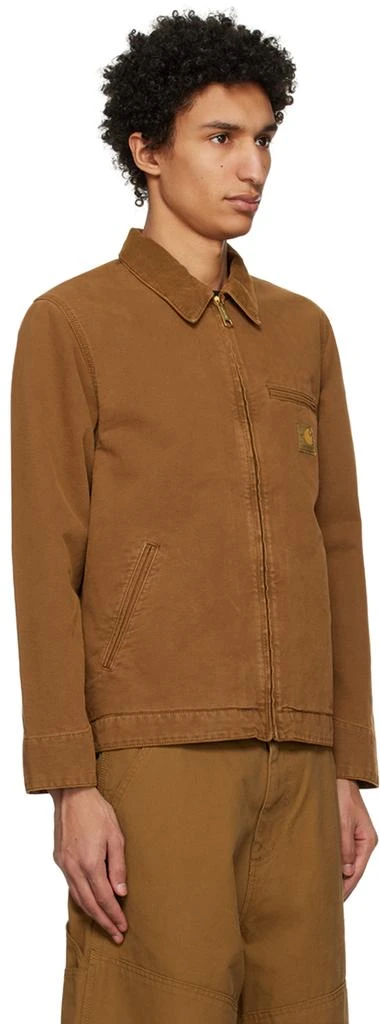 商品Carhartt WIP|Brown Detroit Jacket,价格¥1177,第2张图片详细描述