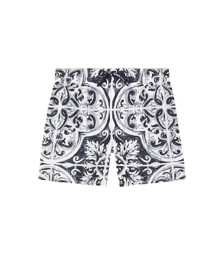 商品Dolce & Gabbana|Baby Majolica swim trunks,价格¥1762,第1张图片