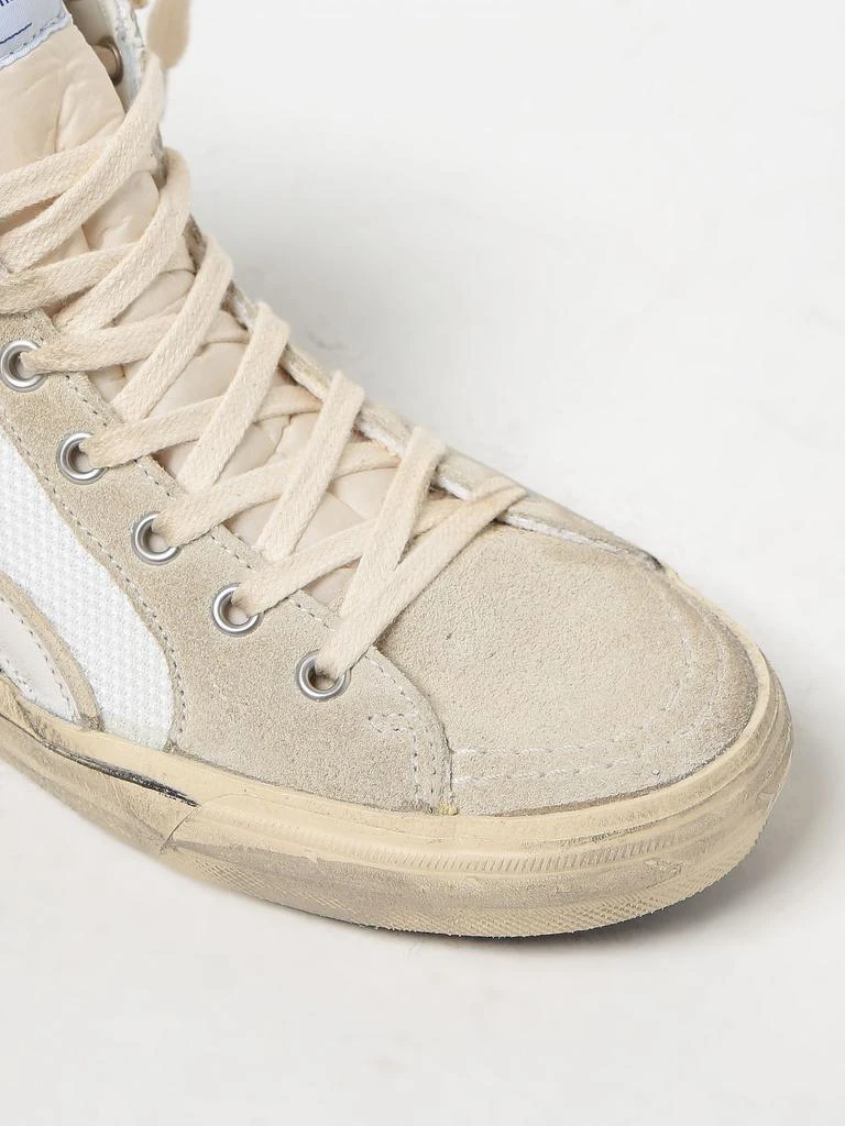 商品Golden Goose|Golden Goose Slide sneakers in used mesh and glitter,价格¥3688,第4张图片详细描述