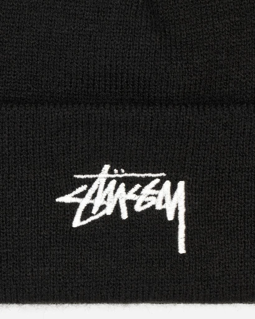 商品STUSSY|Stock Cuff Beanie Black,价格¥358,第4张图片详细描述