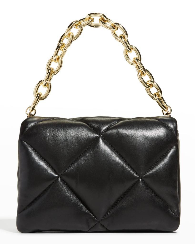 商品STAND STUDIO|Brynn Quilted Leather Chain Shoulder Bag,价格¥2819,第3张图片详细描述