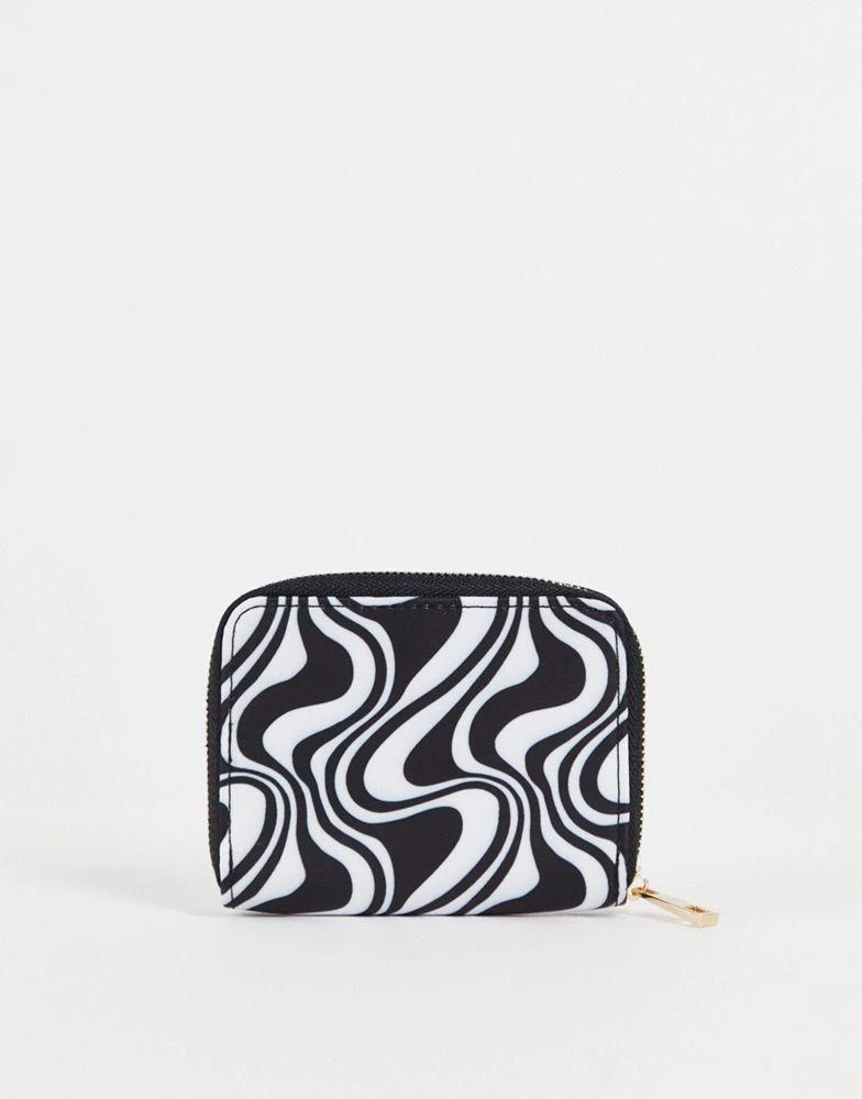 商品ASOS|ASOS DESIGN nylon purse in swirl print,价格¥82,第1张图片