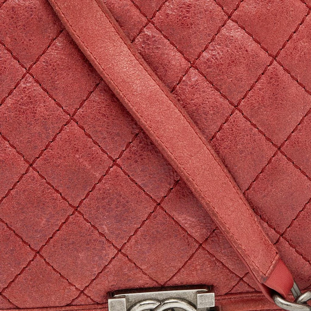 商品[二手商品] Chanel|Chanel Rust Leather Gentle Boy Shoulder Bag,价格¥9197,第5张图片详细描述
