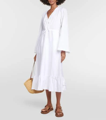 商品Ralph Lauren|棉质中长连衣裙,价格¥1292,第2张图片详细描述