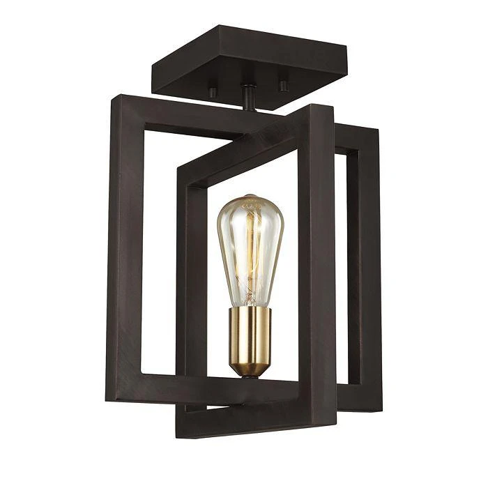 商品Sean Lavin|Visual Comfort Finnegan Semi Flush Ceiling Light,价格¥1104,第2张图片详细描述
