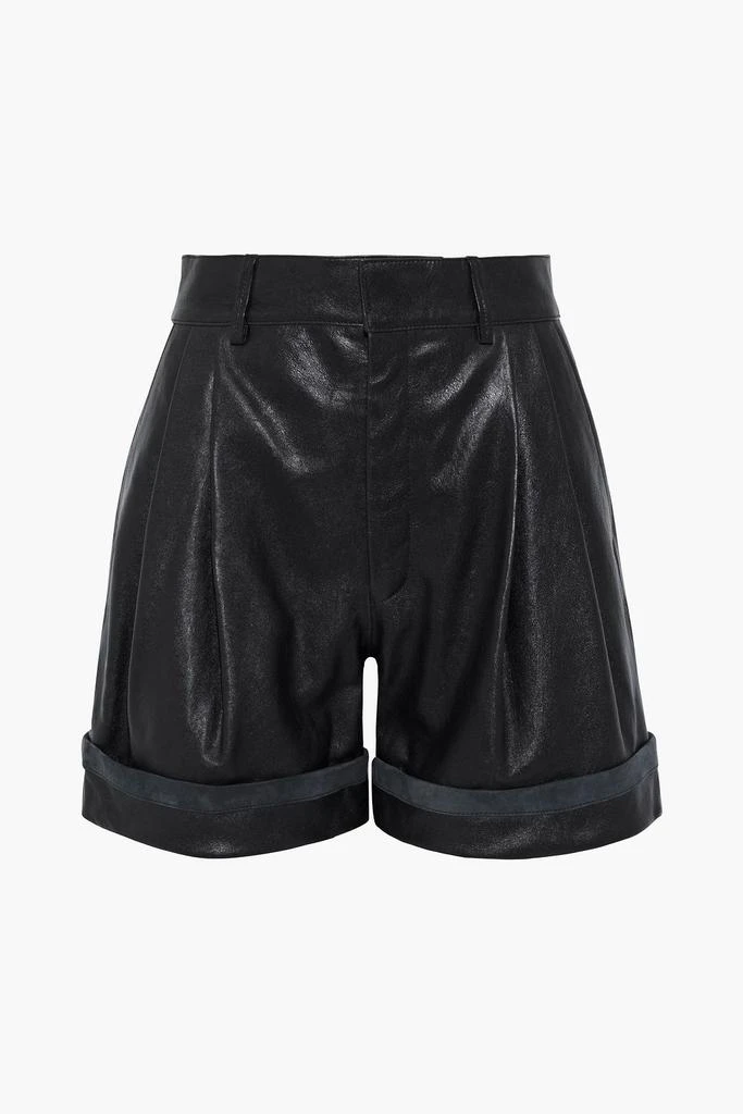 商品Chloé|Pleated leather shorts,价格¥6677,第3张图片详细描述