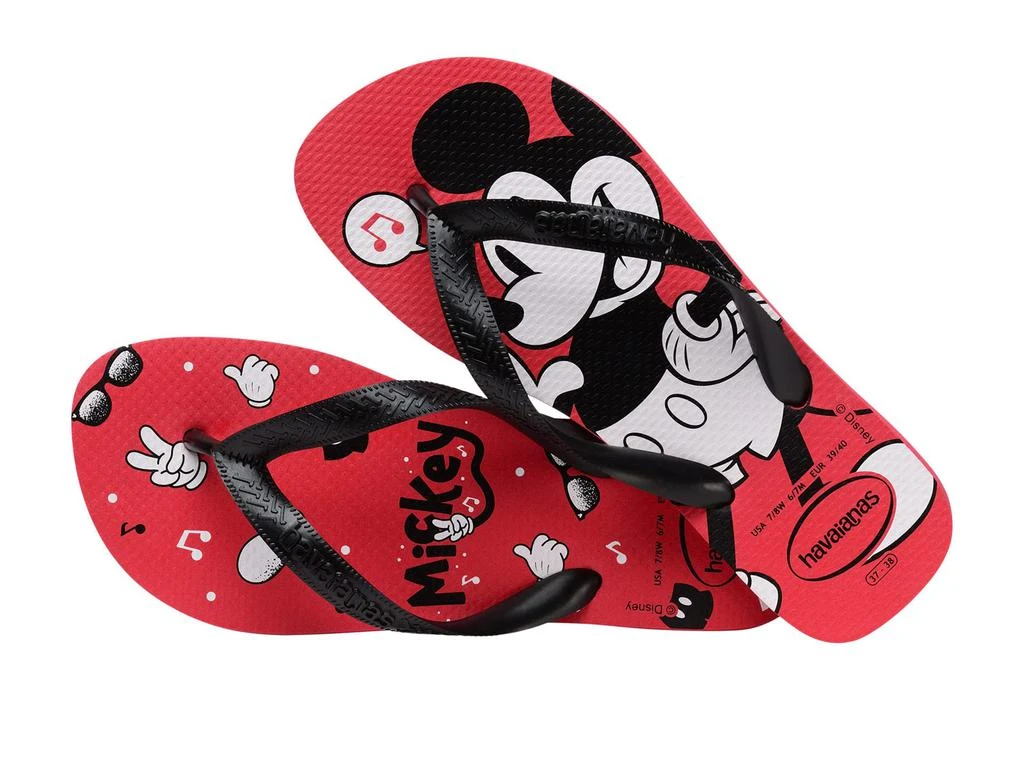 商品Havaianas|Top Disney Flip Flop Sandal (Toddler/Little Kid/Big Kid),价格¥108,第4张图片详细描述