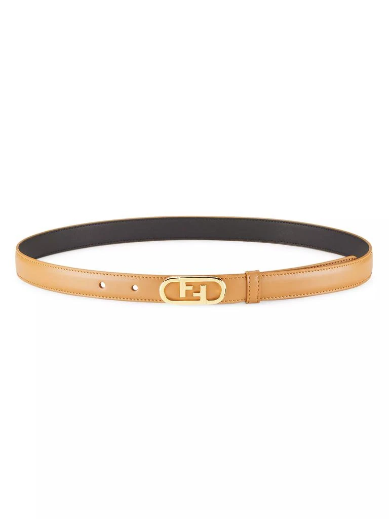 商品Fendi|O'Lock Leather Belt,价格¥3539,第1张图片