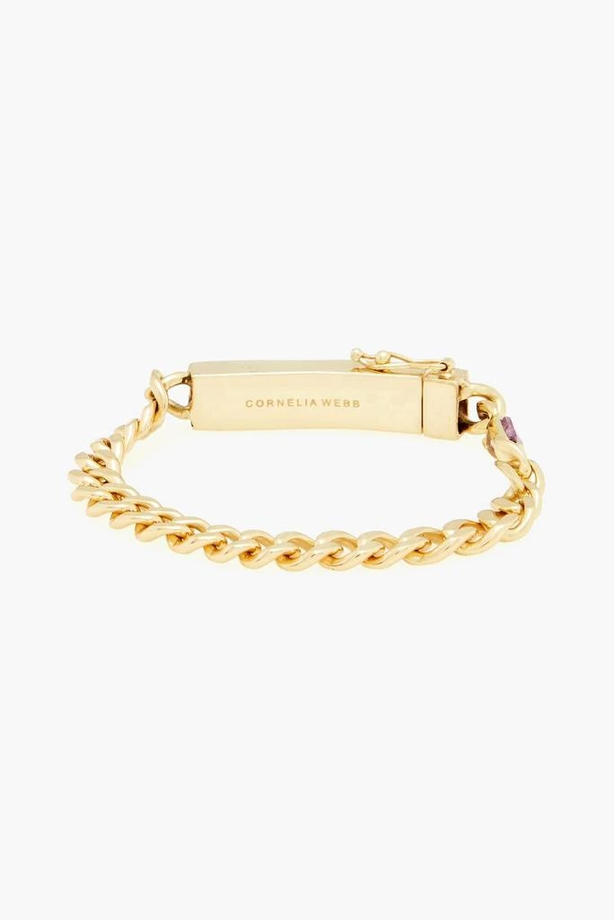商品Cornelia Webb|Gold-tone amethyst bracelet,价格¥1275,第2张图片详细描述
