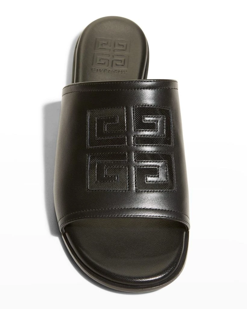 商品Givenchy|4G Lambskin Flat Mule Sandals,价格¥2176,第5张图片详细描述