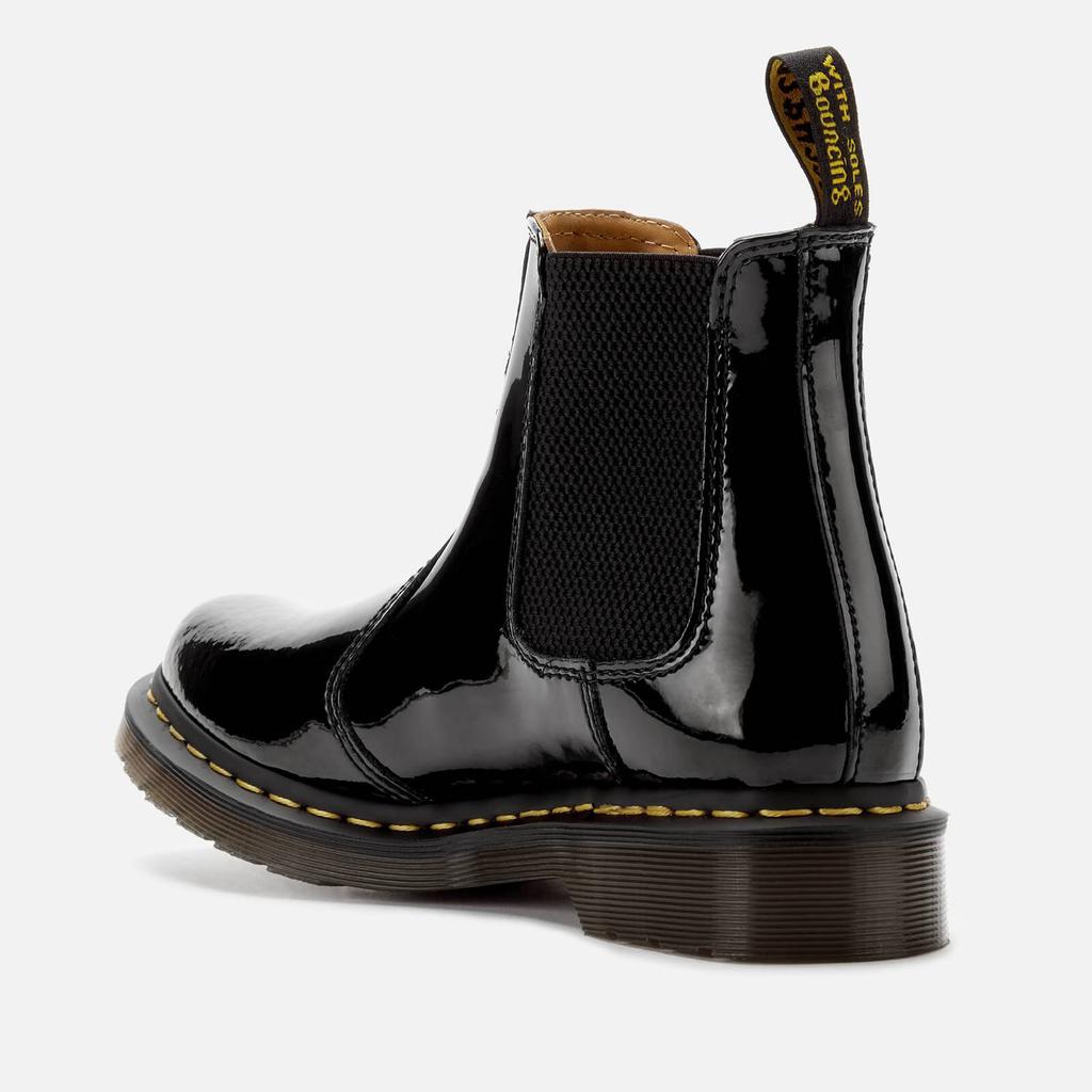 Dr. Martens Women's 2976 Patent Lamper Chelsea Boots - Black商品第2张图片规格展示