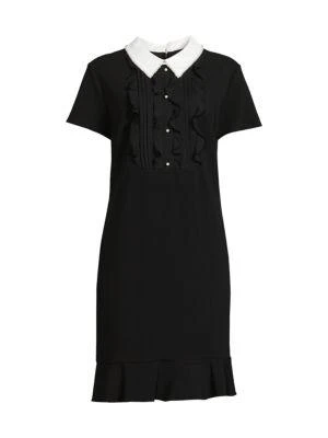 商品Karl Lagerfeld Paris|Ruffled Sheath Dress,价格¥226,第4张图片详细描述