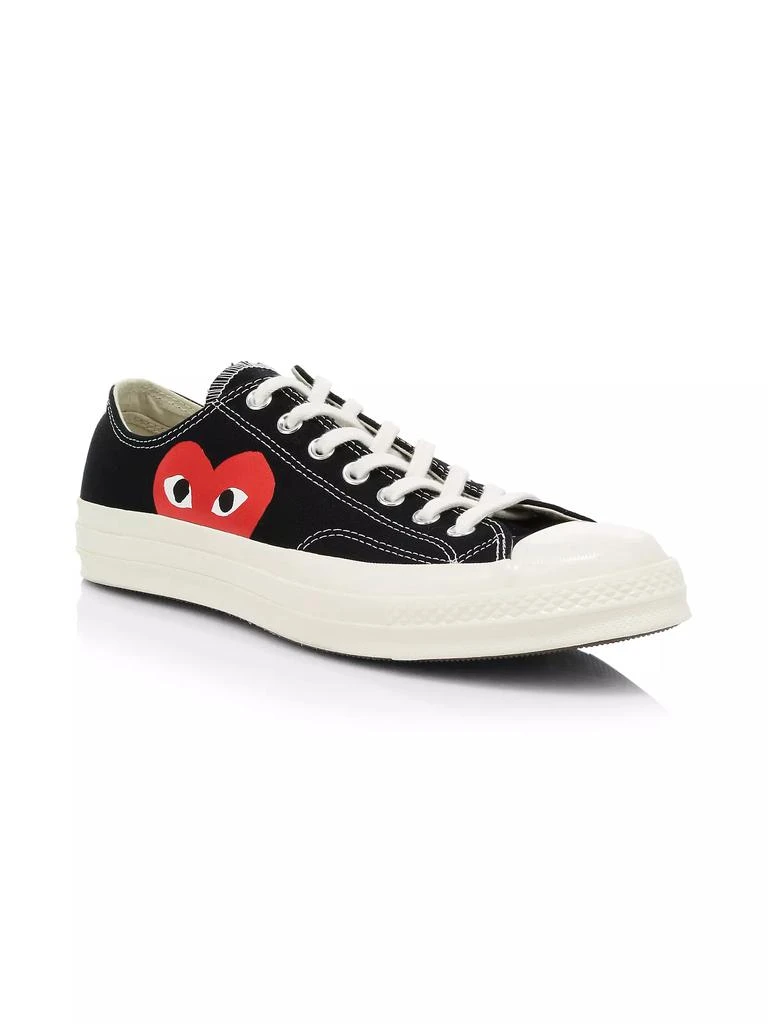 商品Comme des Garcons|Unisex CdG PLAY x Converse Men's Chuck Taylor All Star One Heart Low-Top Sneakers,价格¥1128,第2张图片详细描述