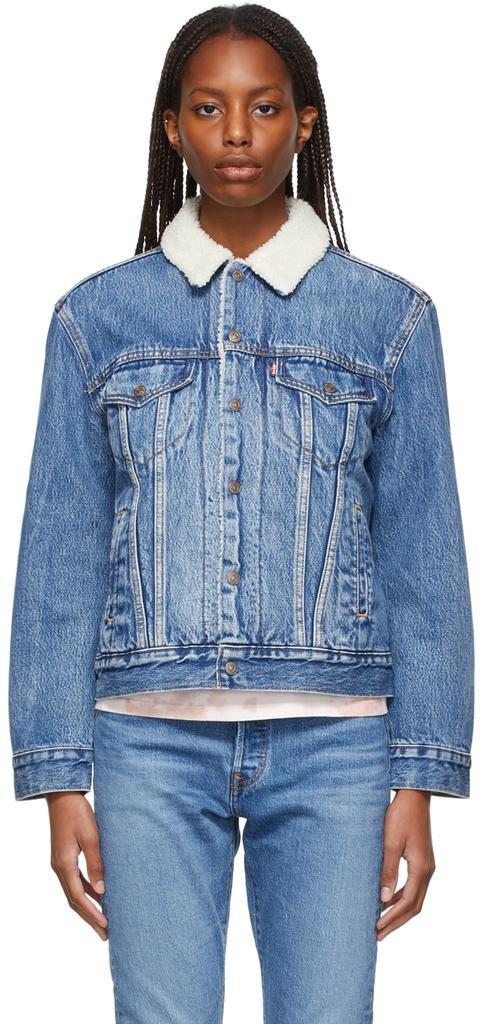 商品Levi's|Ex-Boyfriend Trucker Jacket,价格¥1274,第1张图片