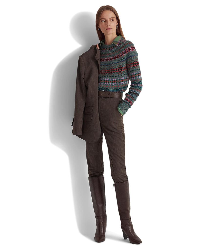 Fair Isle Wool-Blend Sweater商品第3张图片规格展示