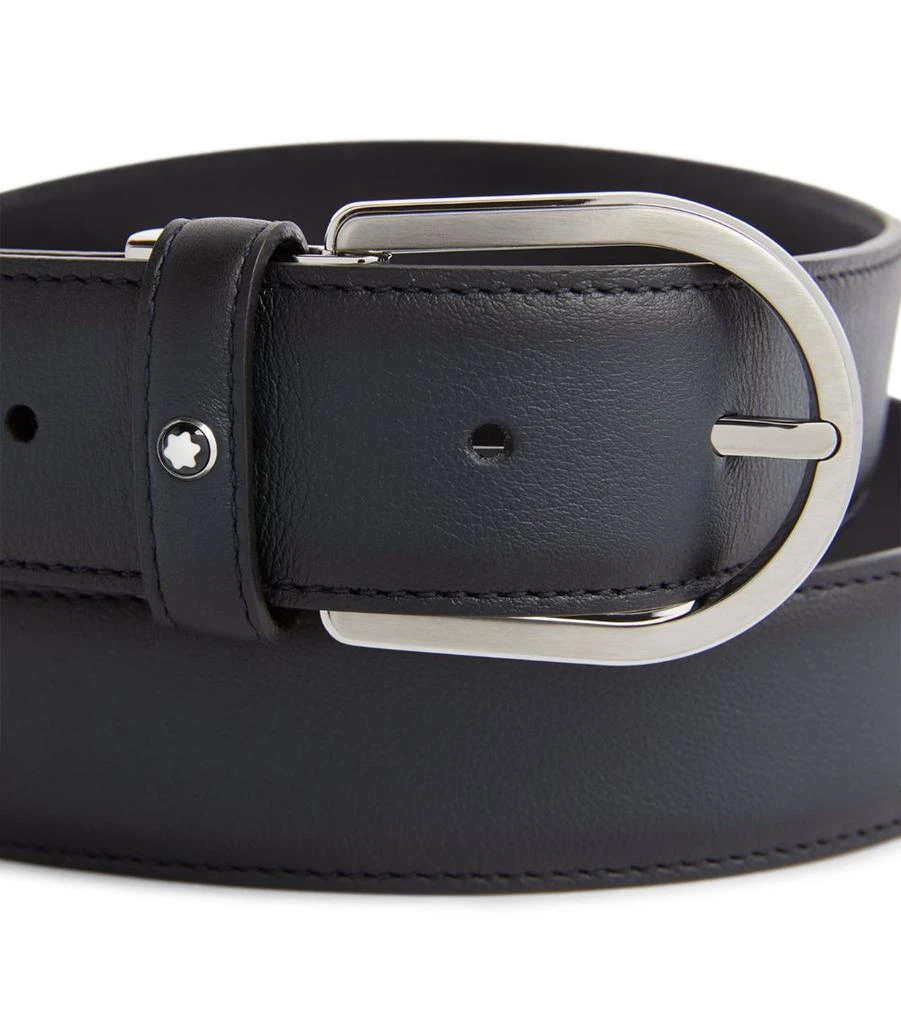 商品MontBlanc|Leather Business Belt,价格¥3765,第4张图片详细描述