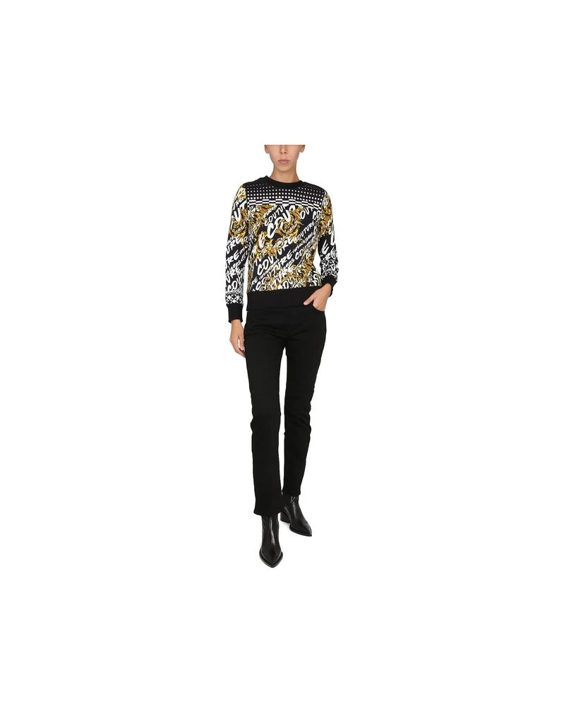 商品Versace|Sweatshirt With Baroque Print,价格¥2101,第3张图片详细描述