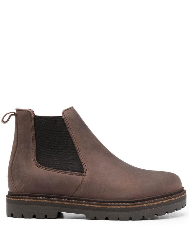 商品Birkenstock|BIRKENSTOCK - Stalon Leather Ankle Boots,价格¥1389,第1张图片