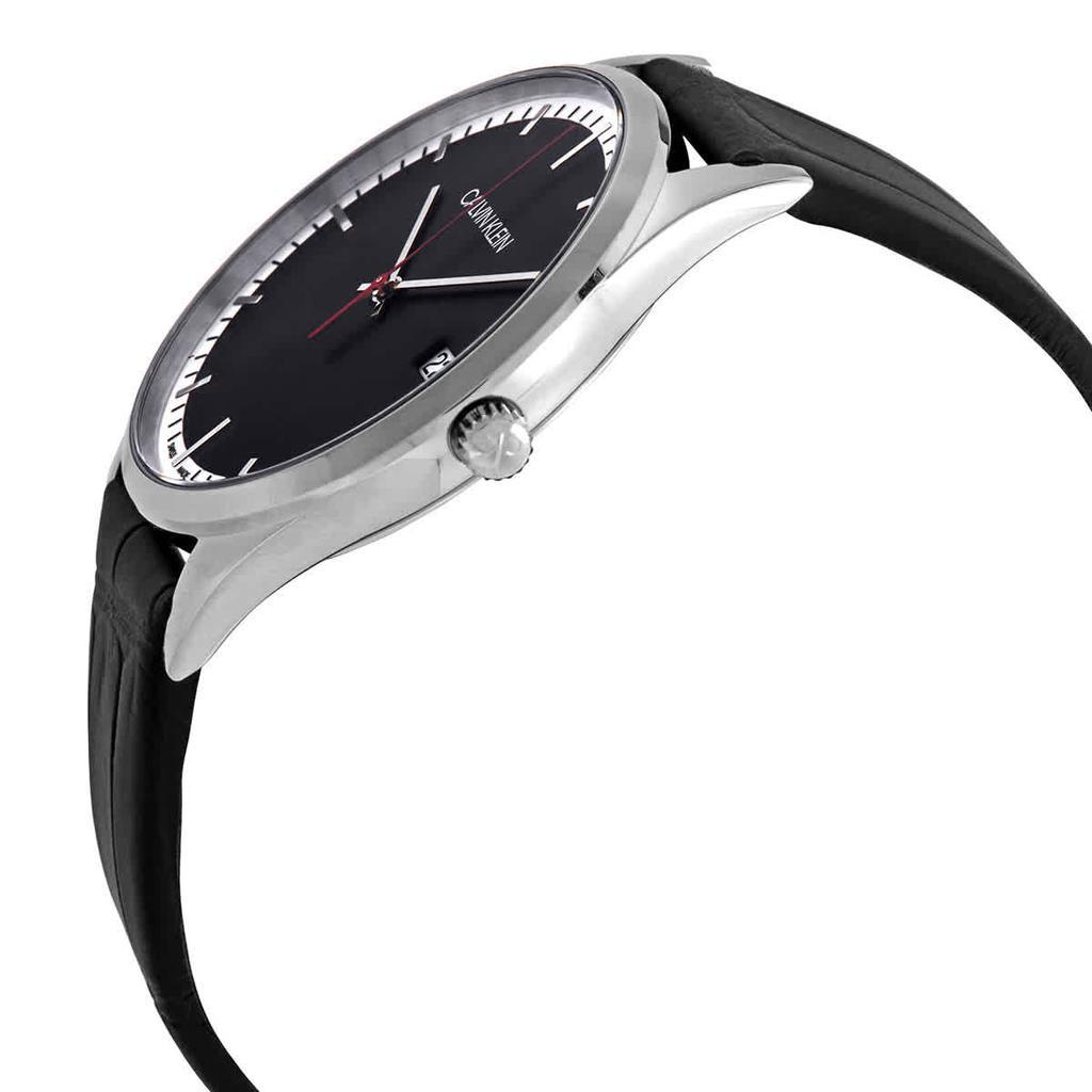 商品Calvin Klein|Calvin Klein Time Quartz Black Dial Mens Watch K4N211C1,价格¥298,第4张图片详细描述