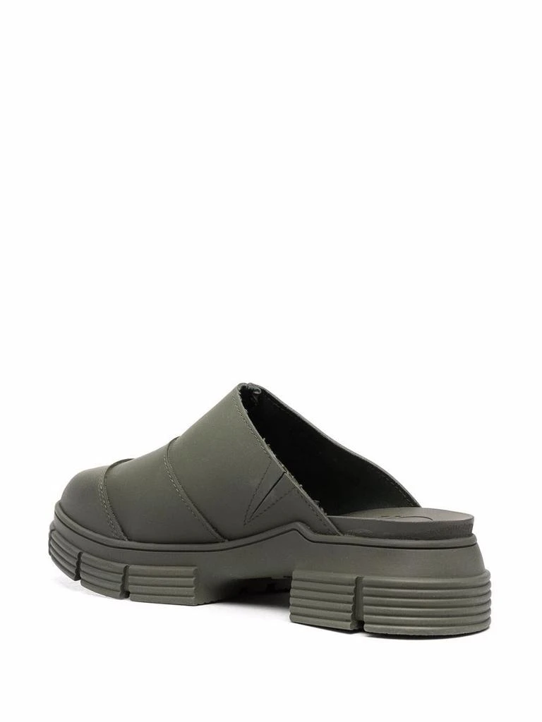 商品Ganni|GANNI - Recycled Rubber Sabot,价格¥915,第4张图片详细描述
