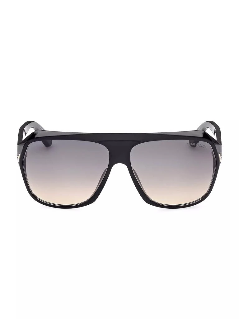 商品Tom Ford|Hawkings-02 62MM Navigator Sunglasses,价格¥3994,第1张图片
