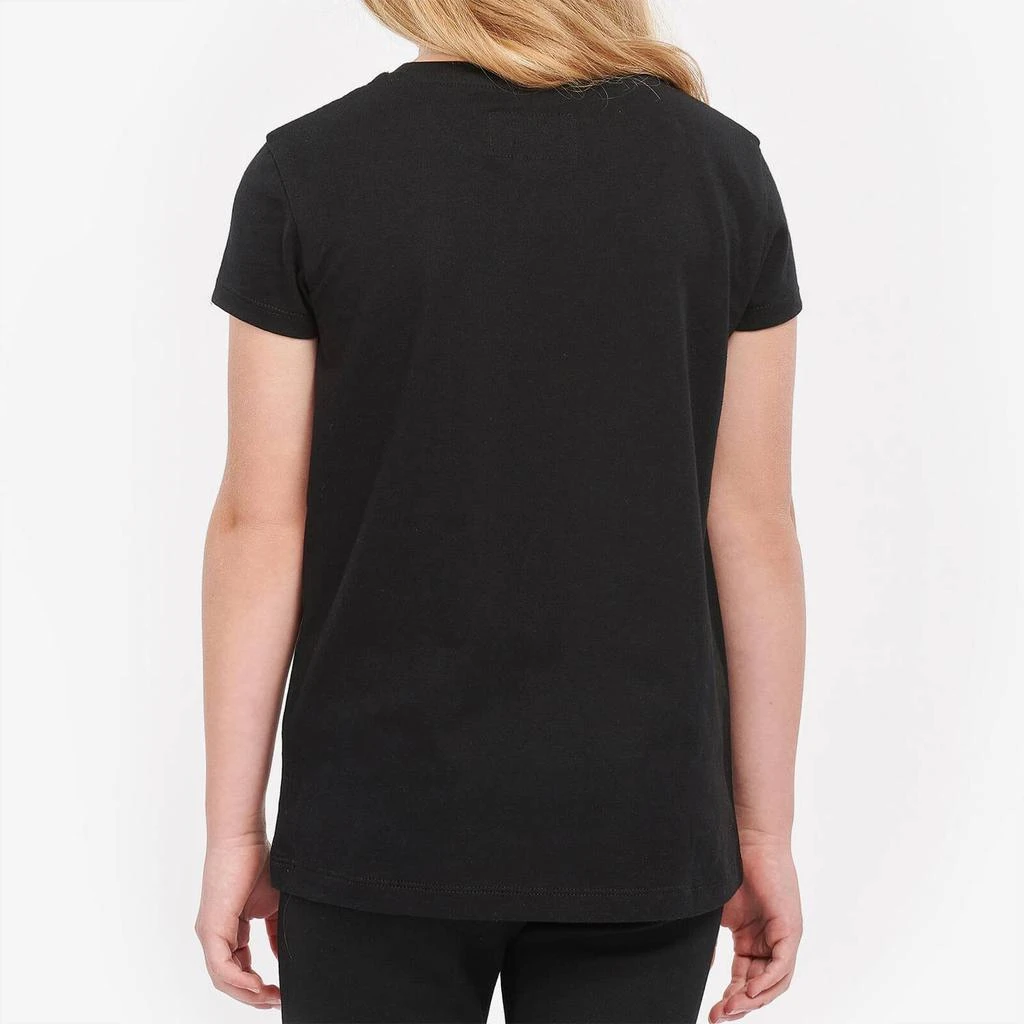 商品Barbour|Barbour International Girls' Reina T-Shirt - Black,价格¥90,第4张图片详细描述