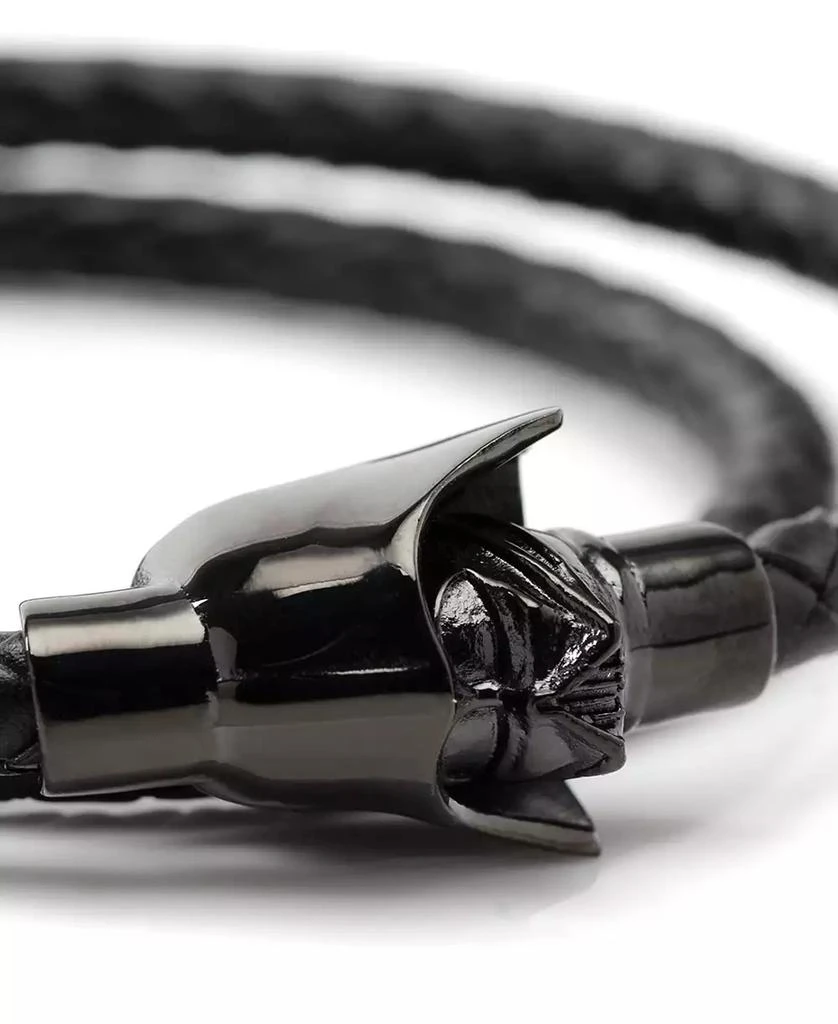 商品Star Wars|Men's Darth Vader Helmet Double-Wrap Stainless Steel Bracelet,价格¥532,第3张图片详细描述