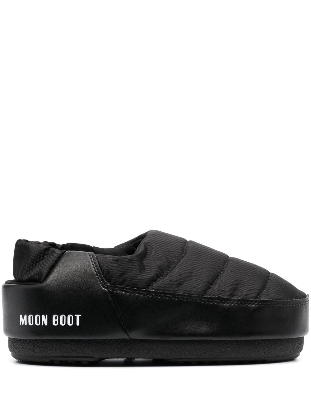 商品Moon Boot|Moon Boot 女士拖鞋 14601400D001 黑色,价格¥671,第1张图片