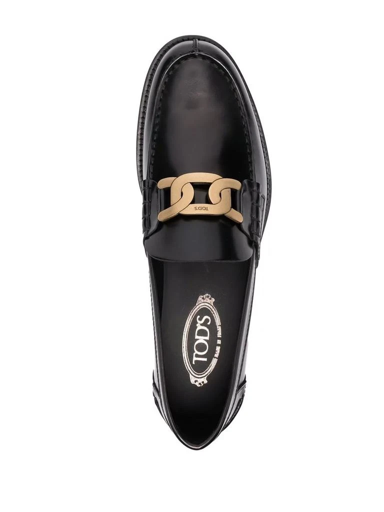 商品Tod's|Tod's Loafers In Black Semi-shiny Leather,价格¥4042,第4张图片详细描述