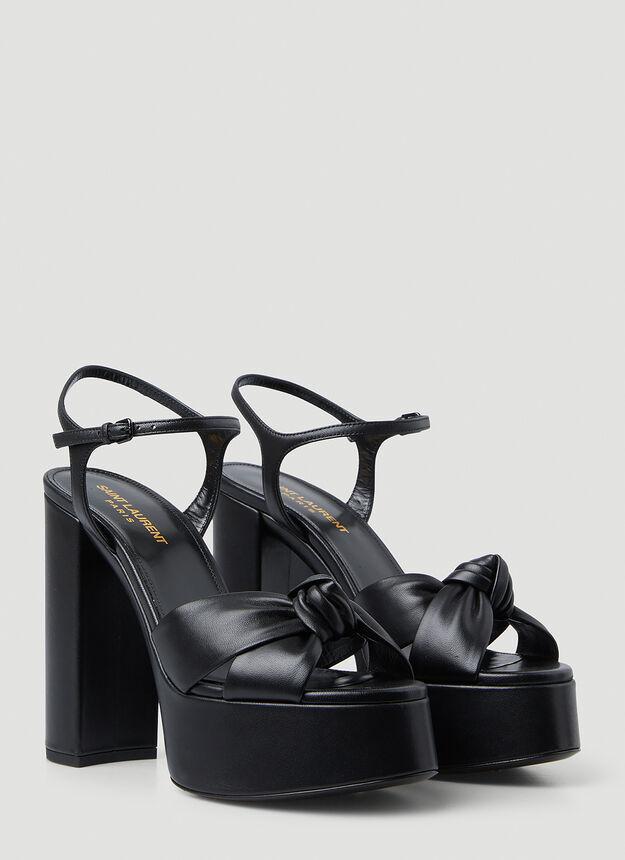 商品Yves Saint Laurent|Bianca Platforms in Black,价格¥6439,第4张图片详细描述