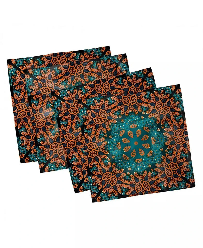 商品Ambesonne|Psychedelic Set of 4 Napkins, 18" x 18",价格¥397,第1张图片