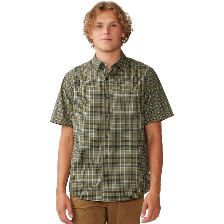 商品Mountain Hardwear|Big Cottonwood Short-Sleeve Shirt - Men's,价格¥297,第1张图片