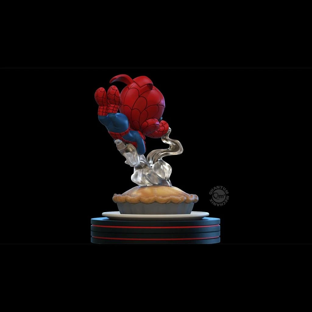 商品Quantum Mechanix|Quantum Mechanix Marvel Spider-Ham Q-Fig Diorama,价格¥219,第3张图片详细描述