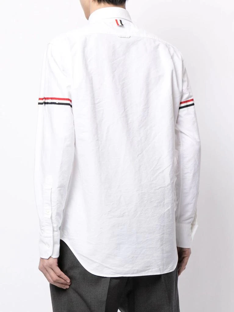 商品Thom Browne|THOM BROWNE grosgrain armband Oxford shirt,价格¥3277,第4张图片详细描述