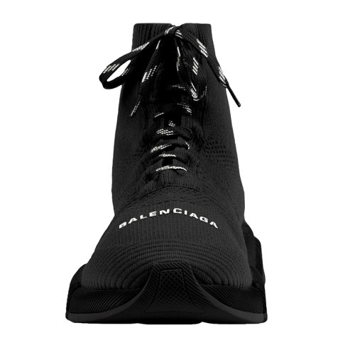 Balenciaga/巴黎世家  Speed 2.0系列 男士黑色网眼系带运动鞋617258W2DB11013商品第3张图片规格展示