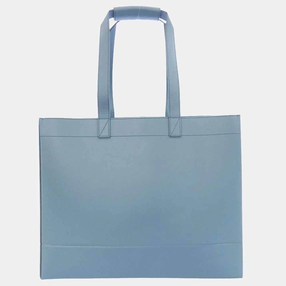 商品[二手商品] Dior|Dior Blue Leather Shawn D-Dior Tote Bag,价格¥20225,第3张图片详细描述