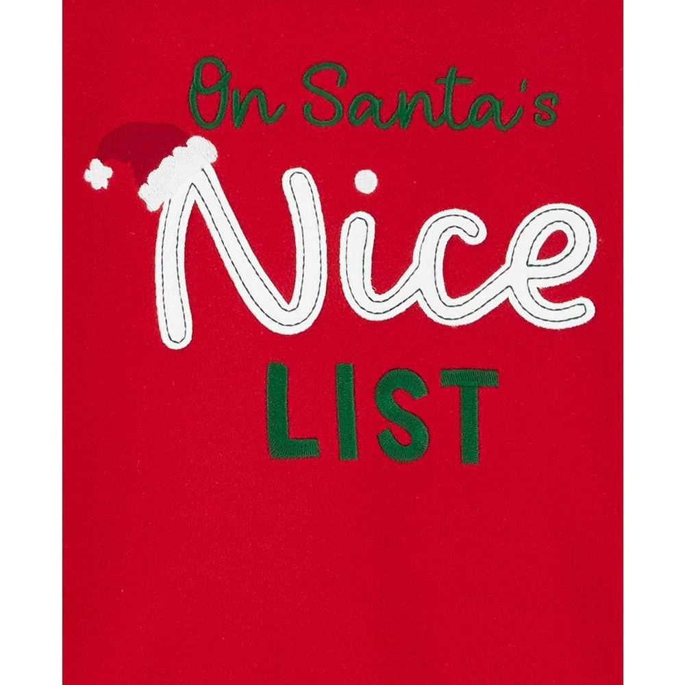 商品Carter's|Toddler Santa Cookies 2-Pc. Fleece Sweatshirt & Pajama Pants Set,价格¥179,第3张图片详细描述