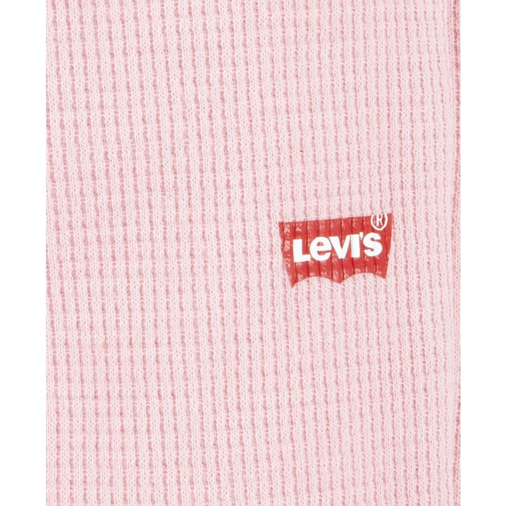 商品Levi's|Baby Girls Thermal Sweatshirt and Joggers, 2 Piece Set,价格¥170,第4张图片详细描述