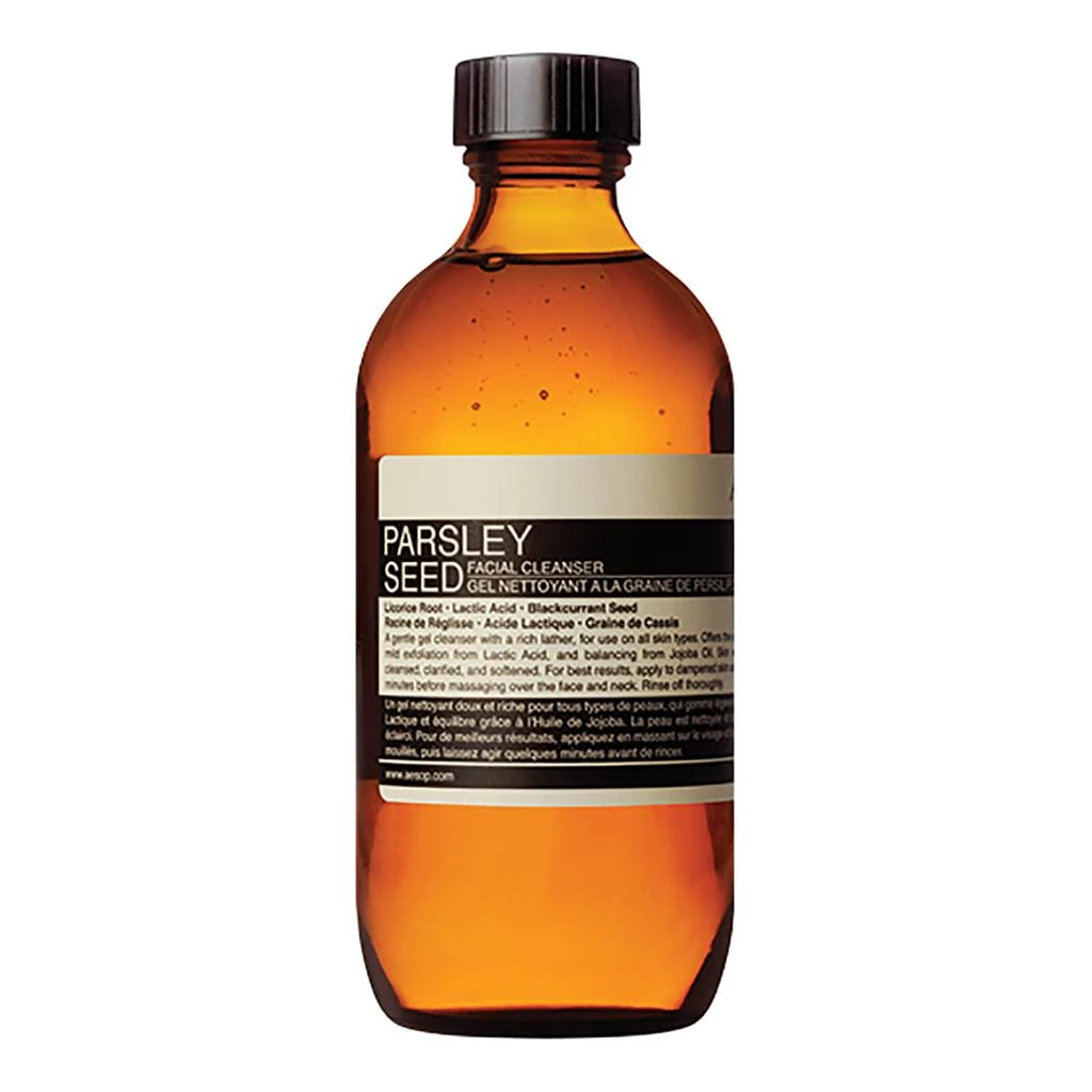 商品Aesop|Aesop Parsley Seed Facial Cleanser 200ml,价格¥487,第1张图片