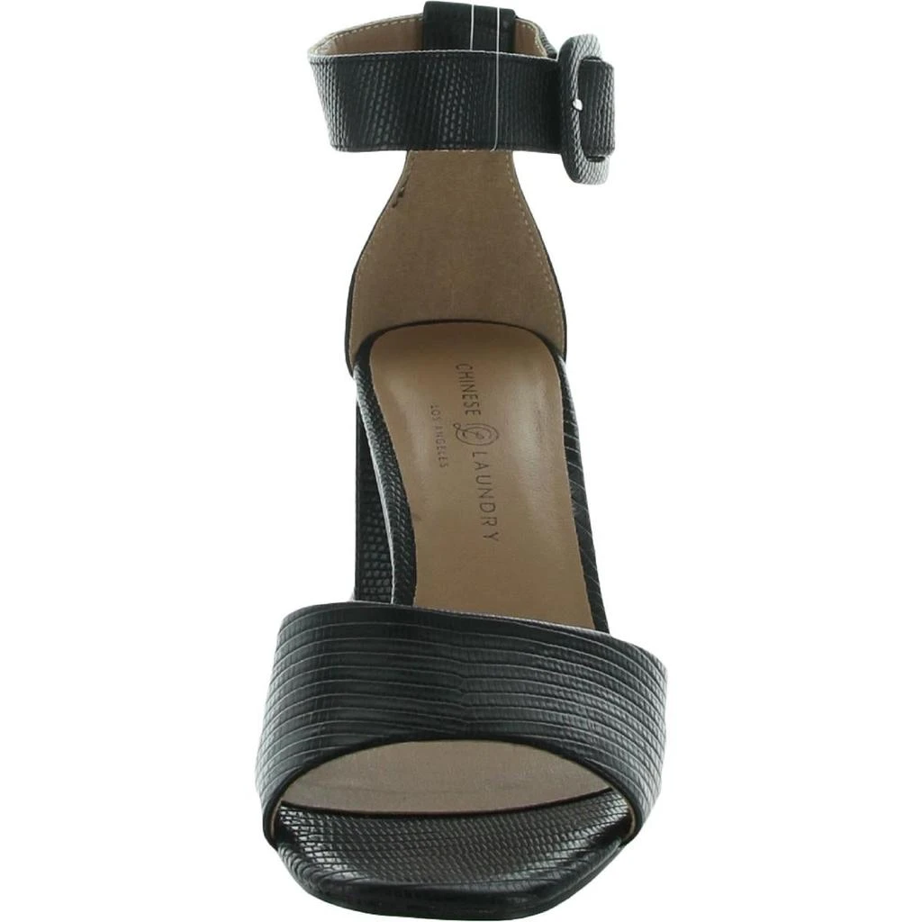 商品Chinese Laundry|Chinese Laundry Womens Yova Open Toe Ankle Strap Heel Sandals,价格¥115,第3张图片详细描述