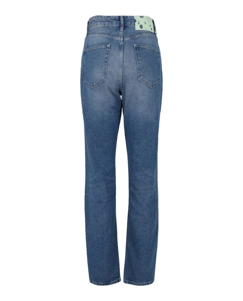 商品Off-White|Straight Leg Jeans,价格¥1824,第2张图片详细描述