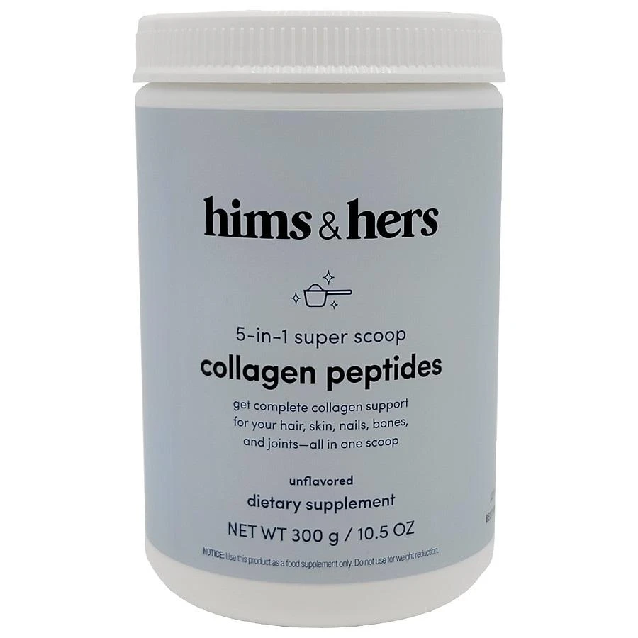 商品hims & hers|Protein Unflavored Collagen Powder,价格¥186,第1张图片
