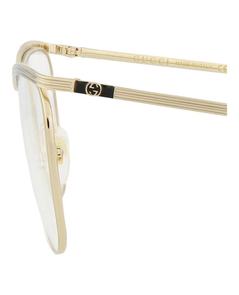 商品Gucci|Square-Frame Metal Optical Frames,价格¥986,第4张图片详细描述