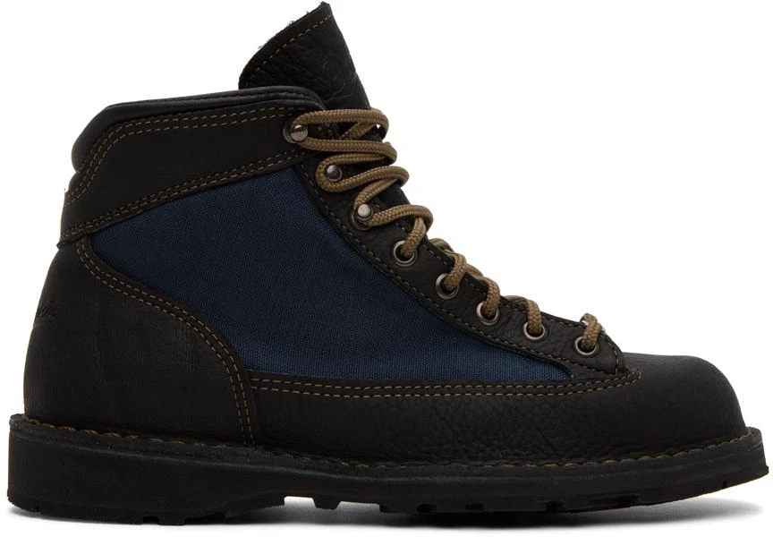 商品Danner|Black & Navy Danner Ridge Boots,价格¥1868,第1张图片