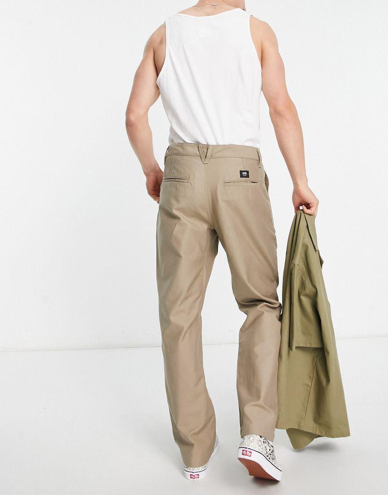 Vans authentic tapered chino trousers in sand商品第2张图片规格展示