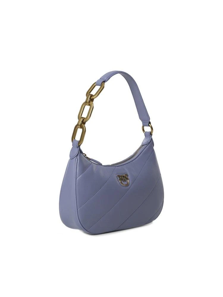 商品PINKO|Pinko Logo Plaque Quilted Mini Shoulder Bag,价格¥2567,第3张图片详细描述