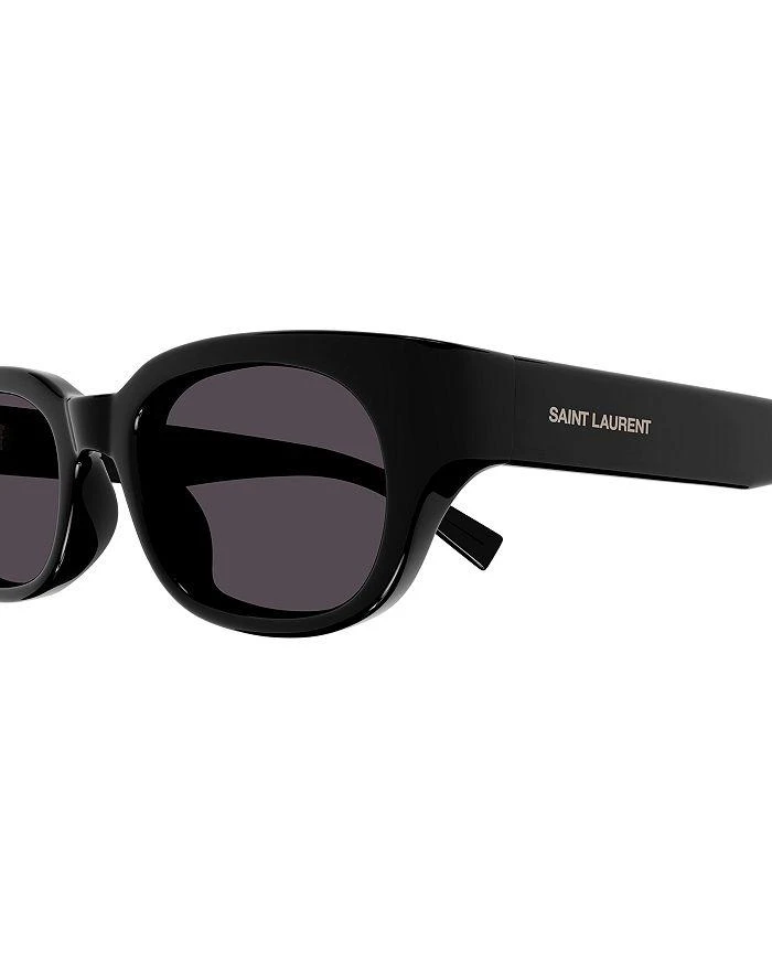 商品Yves Saint Laurent|Script Rectangular Sunglasses, 52mm,价格¥2448,第3张图片详细描述