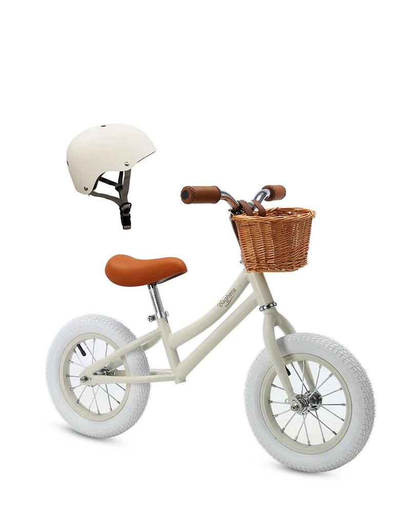 商品Baghera|Balance Bike White & Helmet - Ages 3-6,价格¥1699,第1张图片