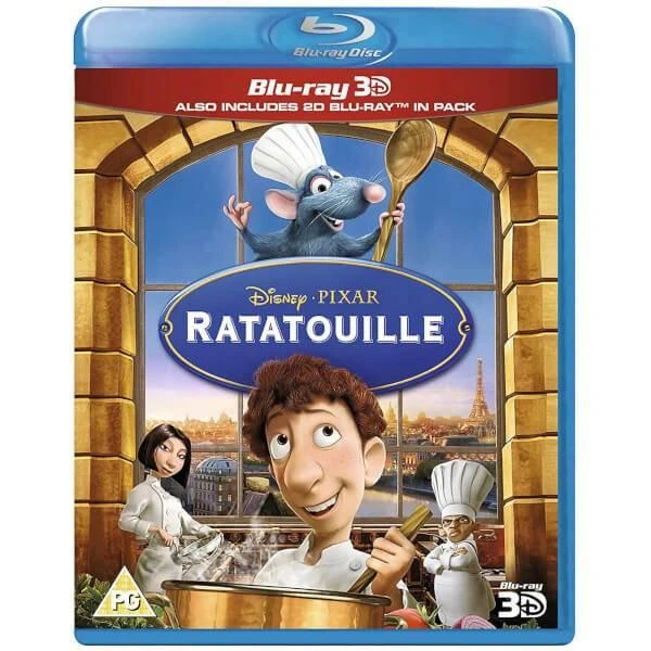 商品Disney|Ratatouille 3D (Includes 2D Version),价格¥125,第1张图片